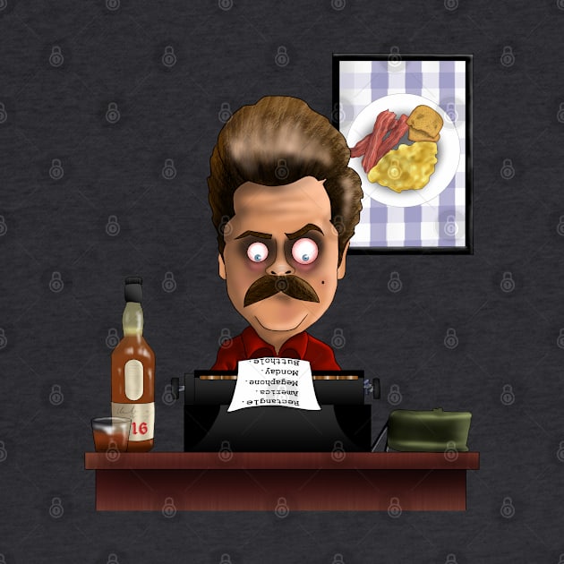 Swanson's Office by Chuck